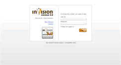 Desktop Screenshot of invision.mindmatrix.net