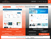 Tablet Screenshot of mindmatrix.net